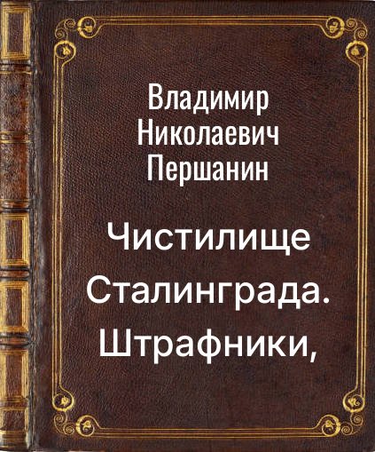 Обложка книги "Чистилище Сталинграда. Штрафники, снайперы, спецназ"